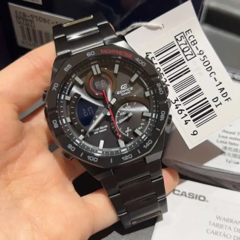 Casio Edifice Men’s Tough Solar Bluetooth | ECB-950DC-1A